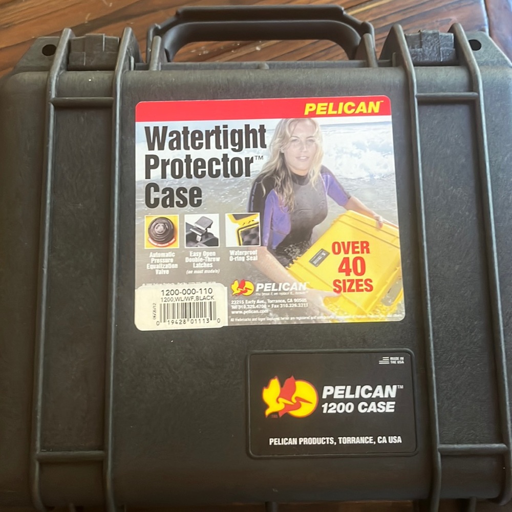 Pelican Products 1200 Case with foam